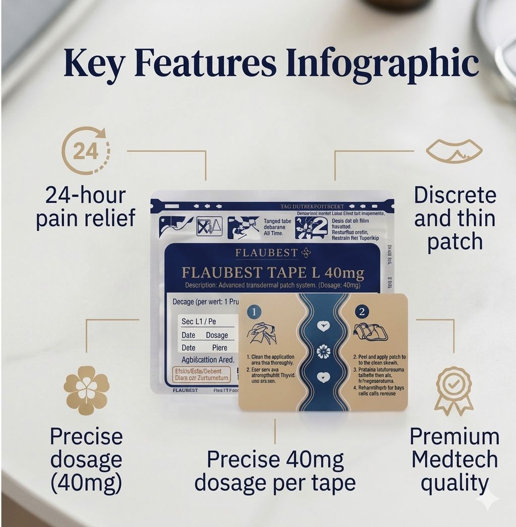 FLAUBEST+ – Cervical Comfort Patch